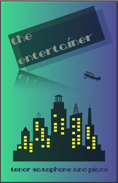 The Entertainer by Scott Joplin, for Tenor Saxophone and Piano (arr. David McKeown)