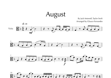 August (arr. Glauco Fernandes)