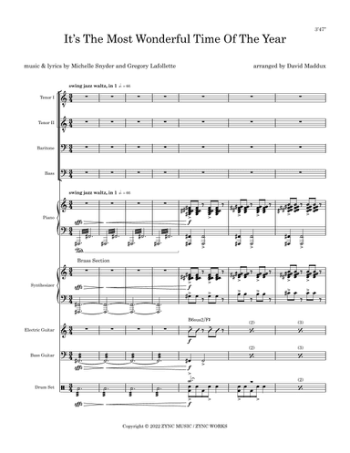 It's The Most Wonderful Time Of Year (arr. David Maddux)