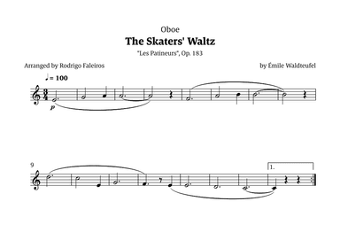 The Skaters Waltz (for beginners) (arr. Rodrigo Faleiros)