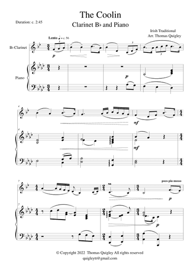 The Coolin (arr. Thomas Quigley)