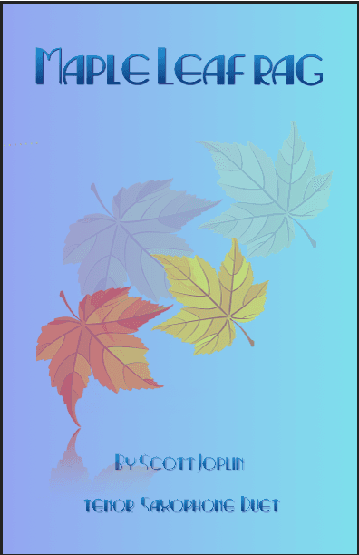 Maple Leaf Rag, by Scott Joplin, Tenor Saxophone Duet (arr. David McKeown)