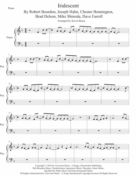Iridescent (arr. Kevin Busse)