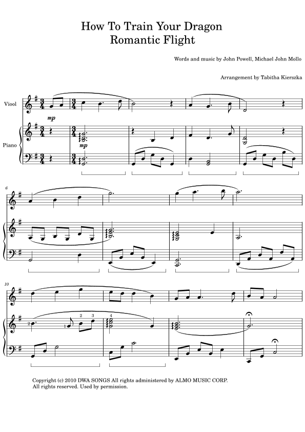 Romantic Flight (arr. Tabitha Kierszka)