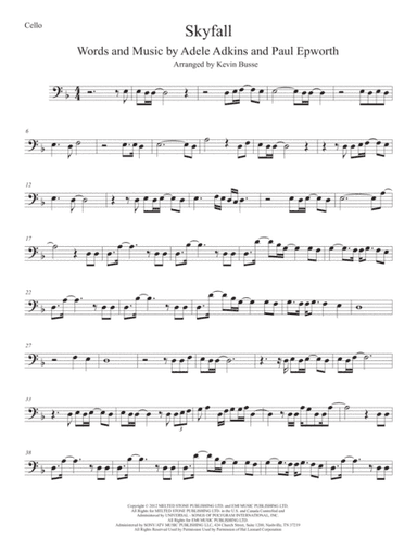 Skyfall (arr. Kevin Busse)