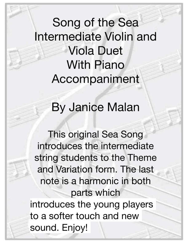 Song of the Sea Violin and Viola Duet