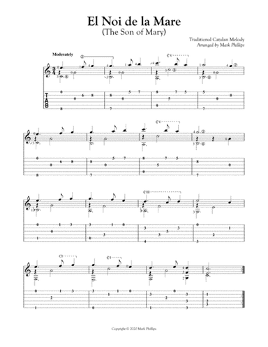 El Noi de la Mare (The Son of Mary) (arr. Mark Phillips)