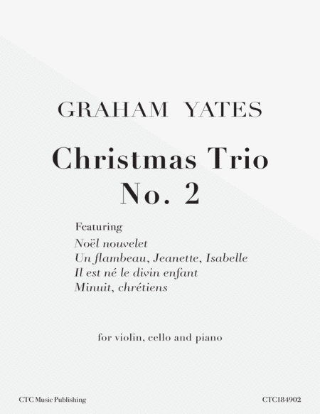 Christmas Trio No. 2 (arr. Graham Yates)