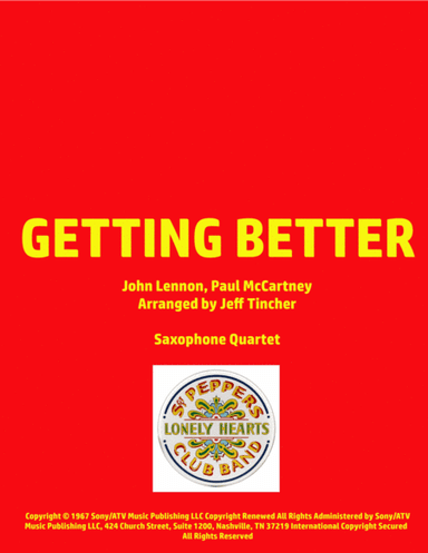 Getting Better (arr. Jeff Tincher)