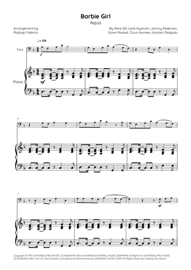 Barbie Girl (arr. Rodrigo Faleiros)