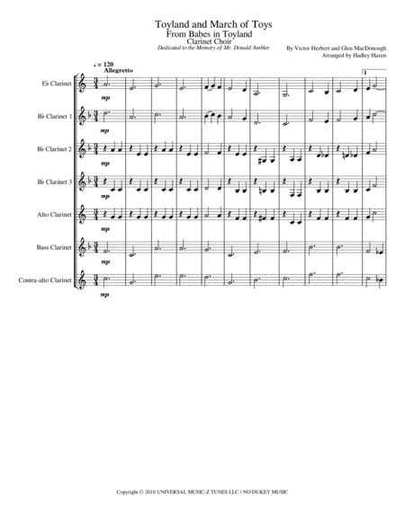 Fontanellette (arr. Hadley Hazen)