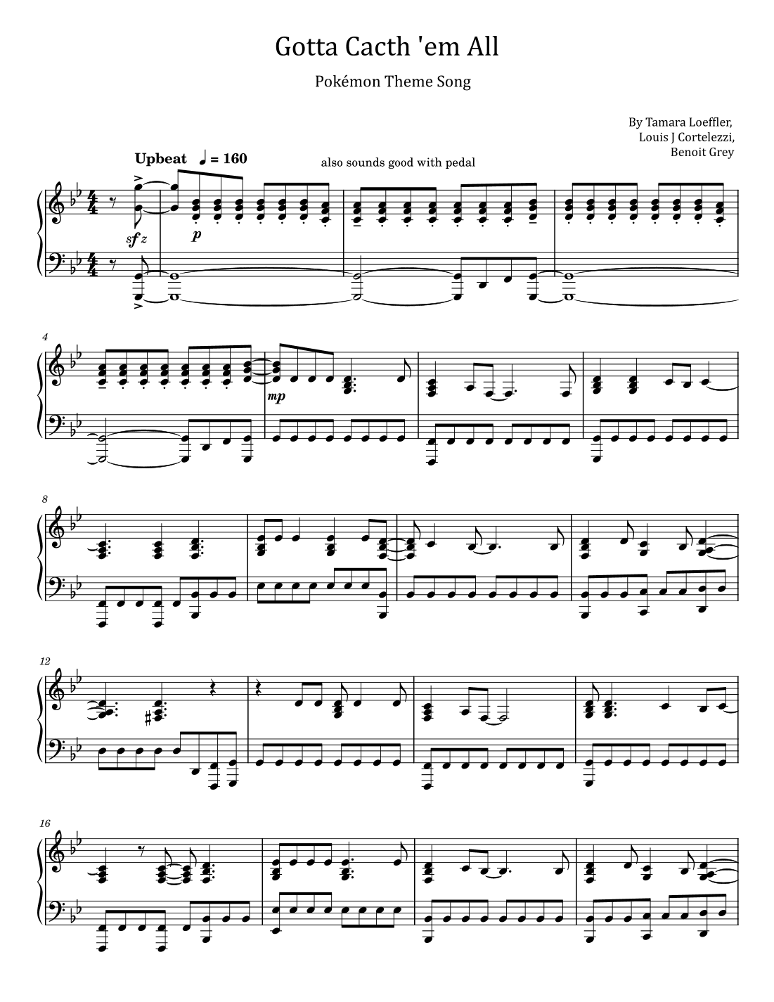 Pokemon (arr. poon)