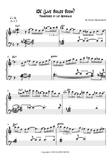 Idk (arr. Lef Germenlis)