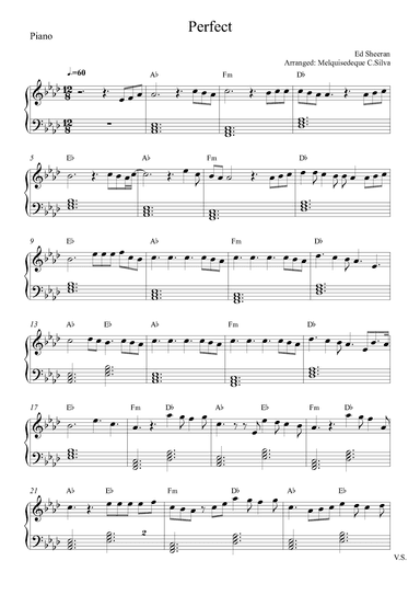 Perfect (arr. Melquisedeque C.Silva)