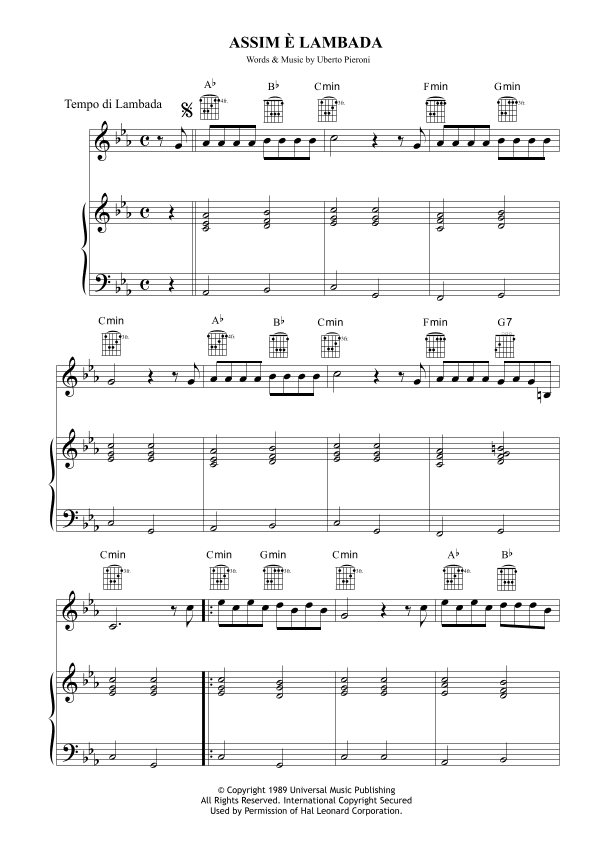 Assim è Lambada