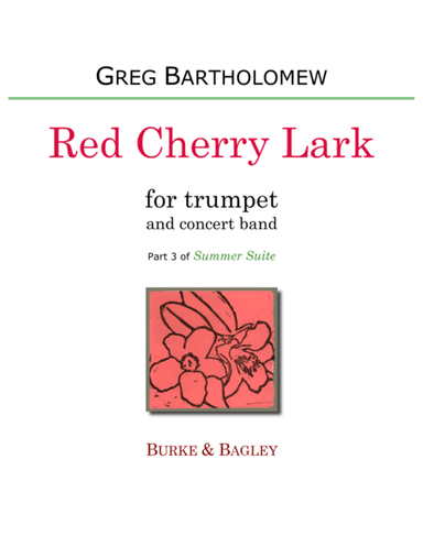 Red Cherry Lark (trumpet & concert band)