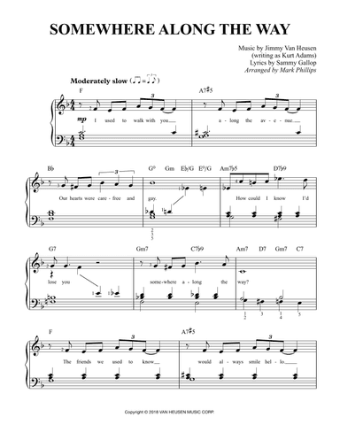 Somewhere Along The Way (arr. Mark Phillips)