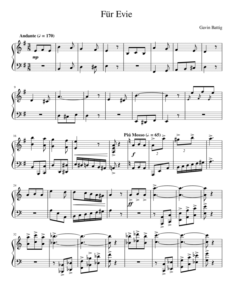 Für Evie