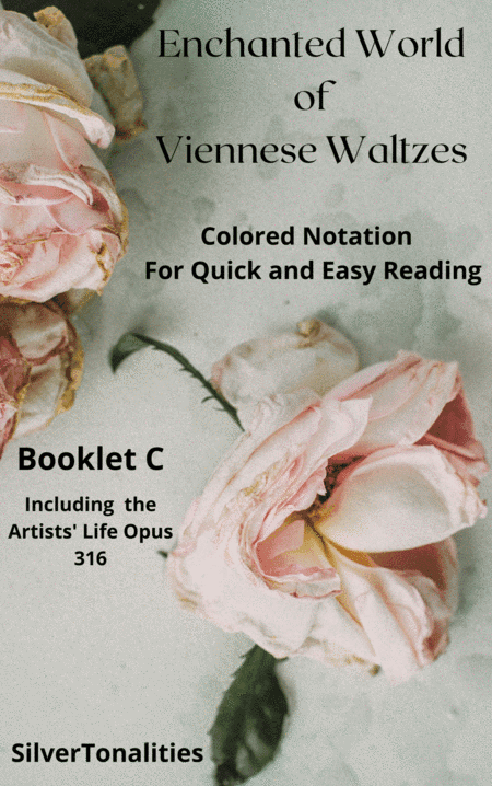The Enchanted World of Viennese Waltzes for Easiest Piano Booklet C (arr. SilverTonalities)