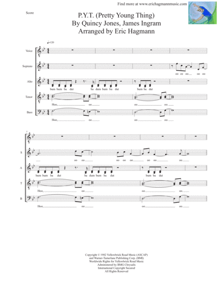 P.y.t. (pretty Young Thing) (arr. Eric Hagmann)