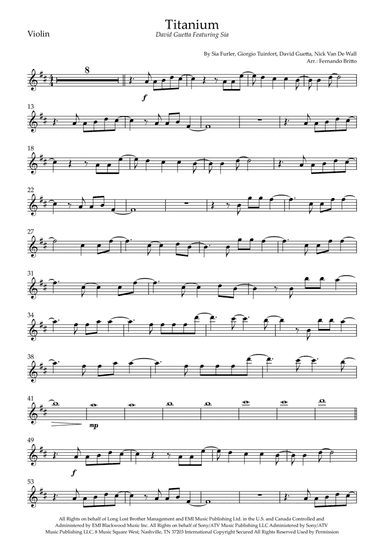 Titanium (arr. Fernando Britto)