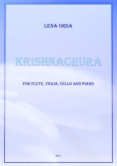 Krishnachura for Flute, Violin, Cello and Piano