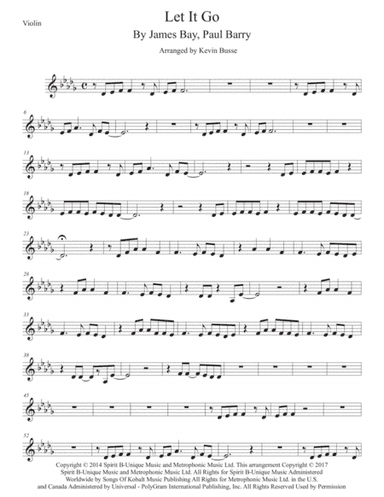 Let It Go (arr. Kevin Busse)
