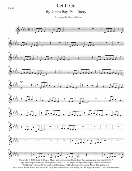 Let It Go (arr. Kevin Busse)