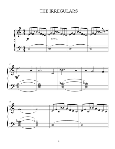 The Irregulars (arr. Esther Lindeboom)