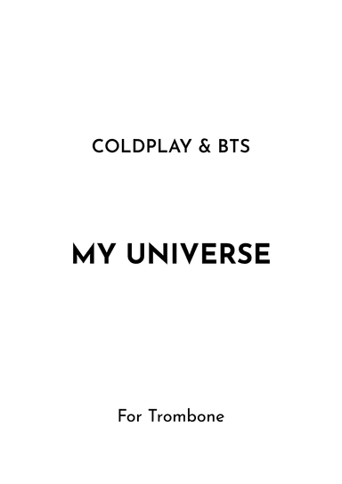 My Universe (arr. Jireh J.)