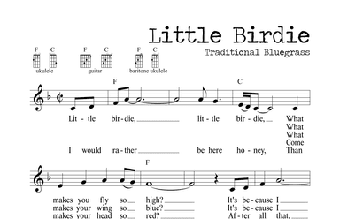 Little Birdie (Traditional Bluegrass) (arr. M. Ryan Taylor)