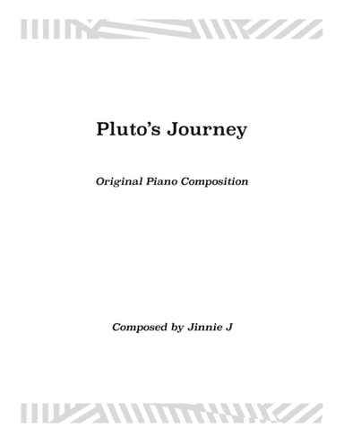 Pluto's Journey (Original Piano Composition)