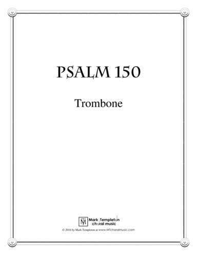 Psalm 150 (Trombone)