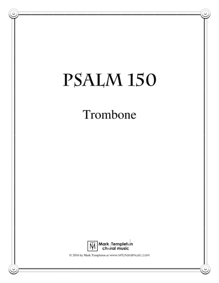 Psalm 150 (Trombone)