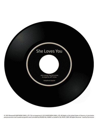 She Loves You (arr. Jeff Tincher)