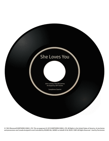 She Loves You (arr. Jeff Tincher)