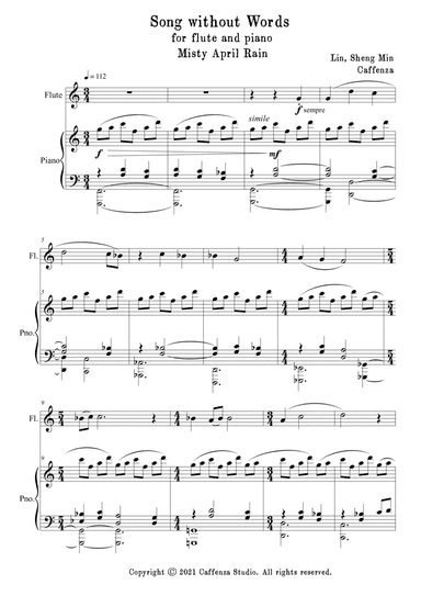 Song without Words_Misty April Rain