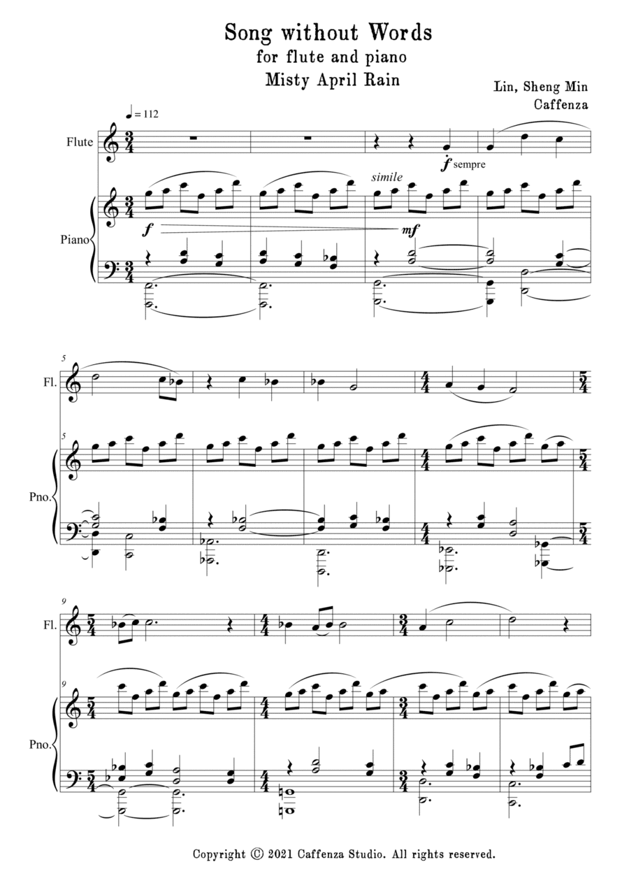 Song without Words_Misty April Rain