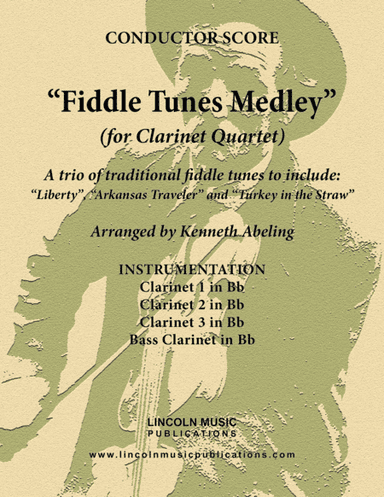 Fiddle Tunes Medley (for Clarinet Quartet) (arr. Kenneth Abeling)