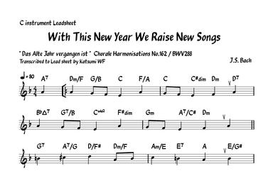 With This New Year We Raise New Songs (arr. Katsumi WF)