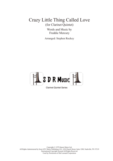 Crazy Little Thing Called Love (arr. Stephen Rockey)