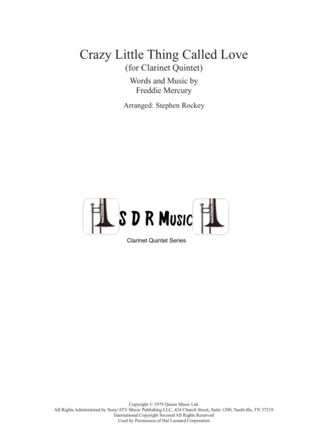 Crazy Little Thing Called Love (arr. Stephen Rockey)