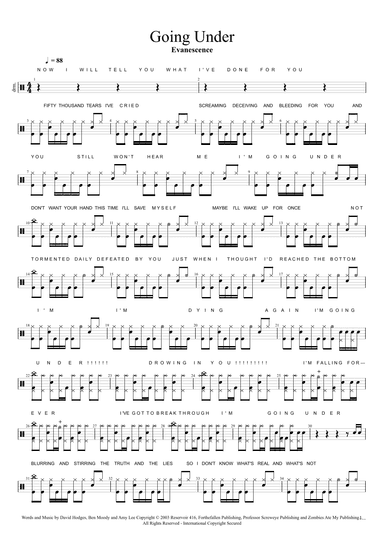 Going Under (arr. Cyril Mayer)