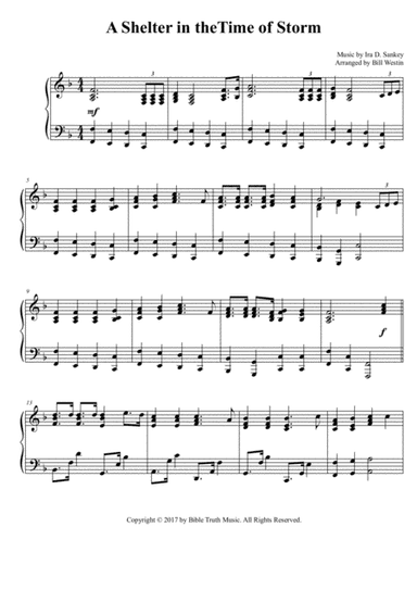 A Shelter In The Time Of Storm (arr. Bill Westin)