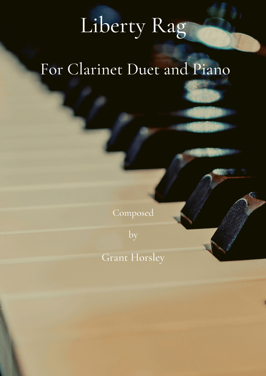 Liberty Rag For Clarinet Duet and Piano