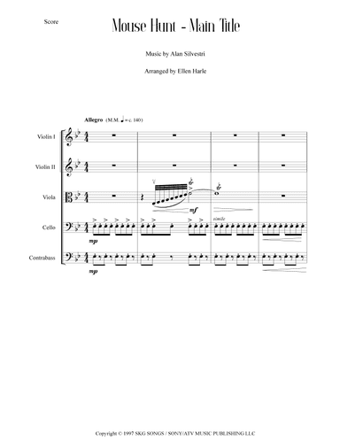 Mouse Hunt (arr. Ellen Harle)