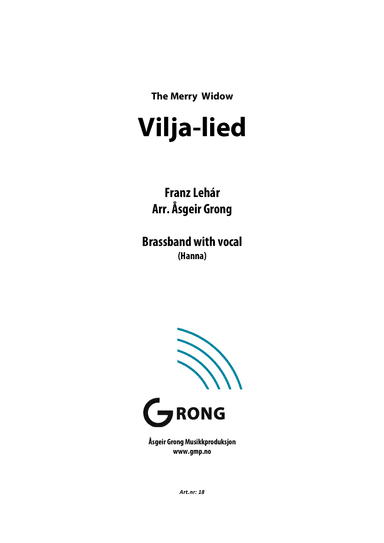 Vilja Lied (arr. Åsgeir Grong)