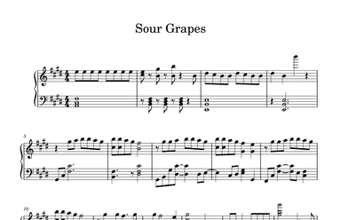 Sour Grapes (arr. MrTanKpop)