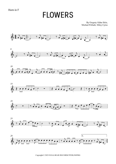 Flowers (arr. Gabriel Oliveira)