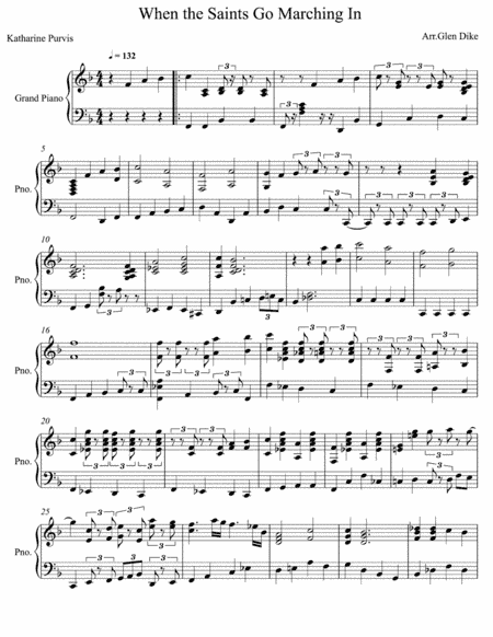 When the Saints Go Marching In (arr. Glen Dike)